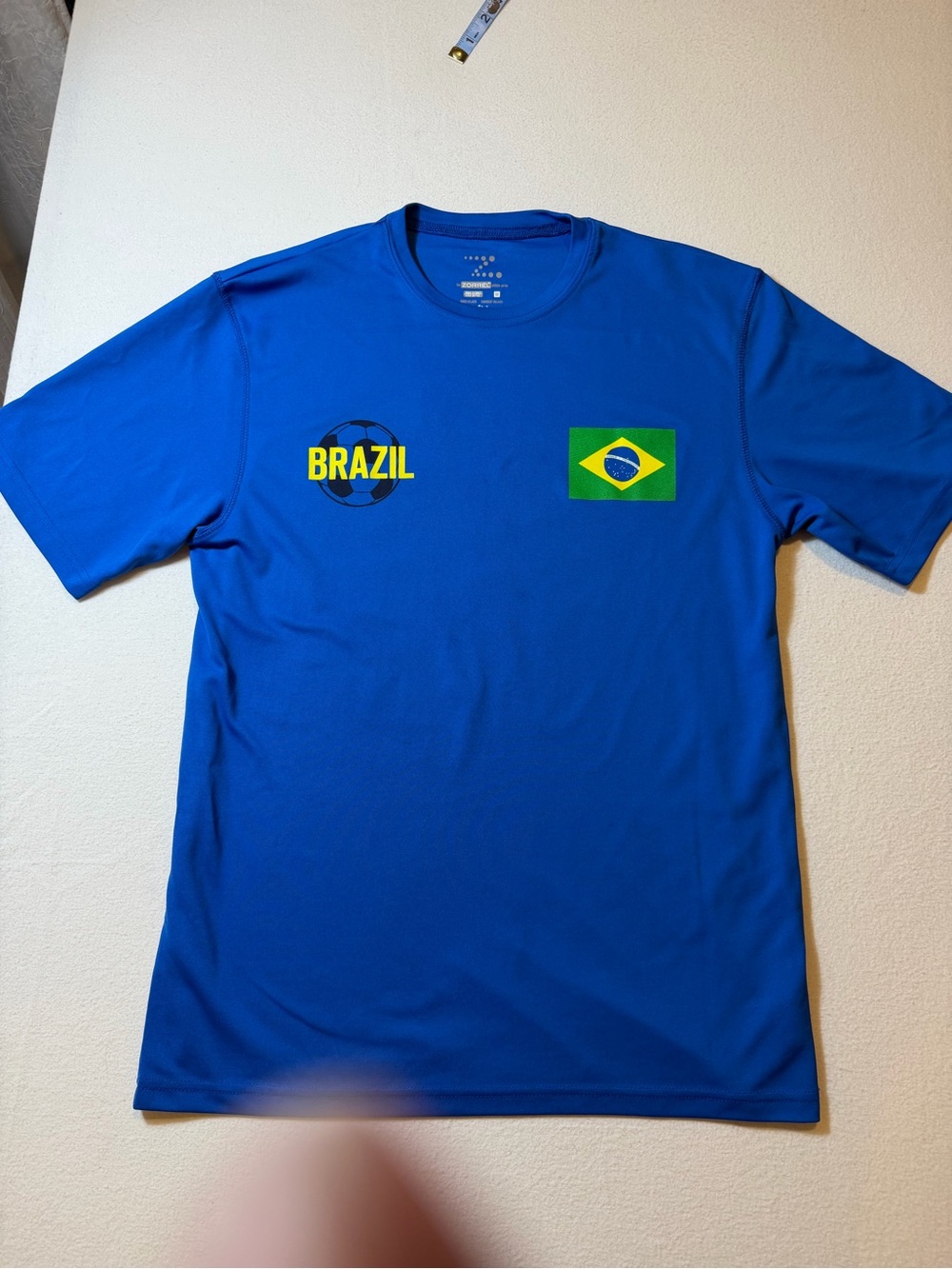 Men's Brazil Graphic Crew Neck Jersey - Blue